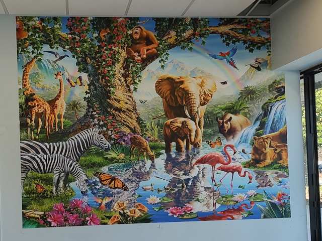 Pediatric mural